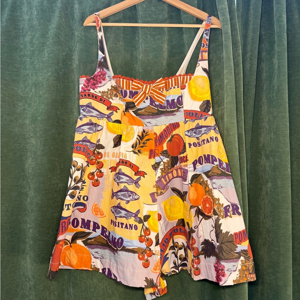 Maeve Bustier Romper